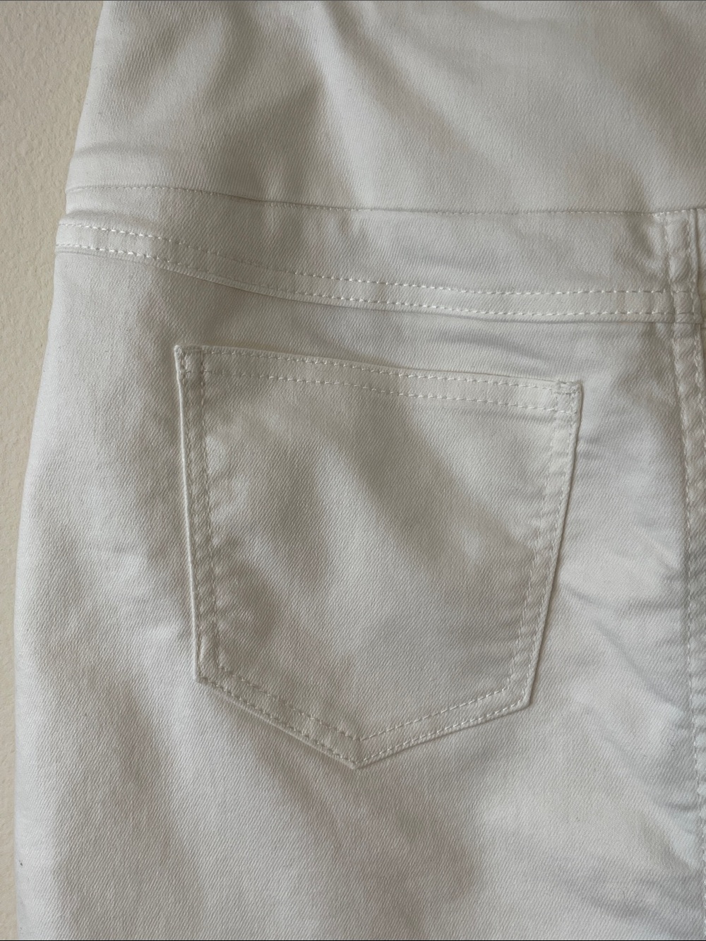 S.C. & Co. White Denim Skort - Picture 13 of 16